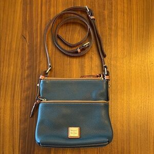 Dooney & Bourke Dark Teal Small Crossbody Bag Purse
